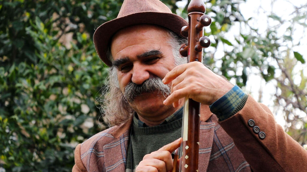 Safar-Ali Ramezani is Playing Kamāncheh in Langarud